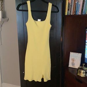Yellow dress